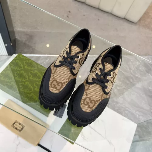Replica Gucci Oxfords Shoes For Women #1367918 $88.00 USD for Wholesale