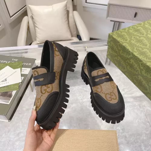 Replica Gucci Oxfords Shoes For Men #1367923 $92.00 USD for Wholesale