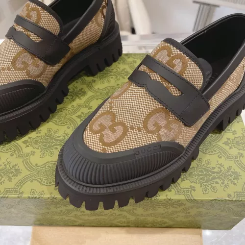 Replica Gucci Oxfords Shoes For Men #1367923 $92.00 USD for Wholesale