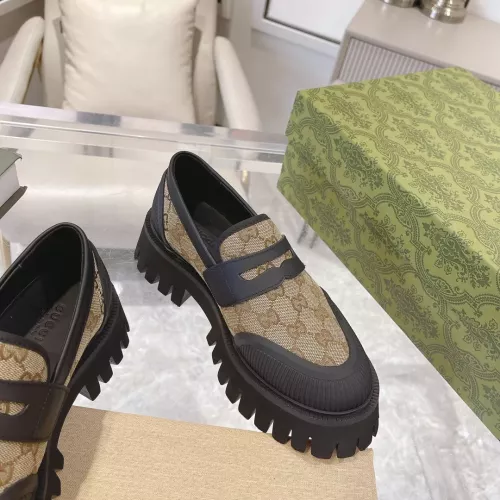 Replica Gucci Oxfords Shoes For Women #1367928 $92.00 USD for Wholesale
