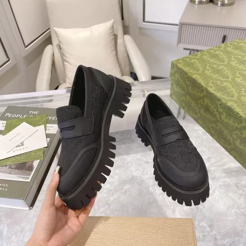 Replica Gucci Oxfords Shoes For Men #1367929 $92.00 USD for Wholesale
