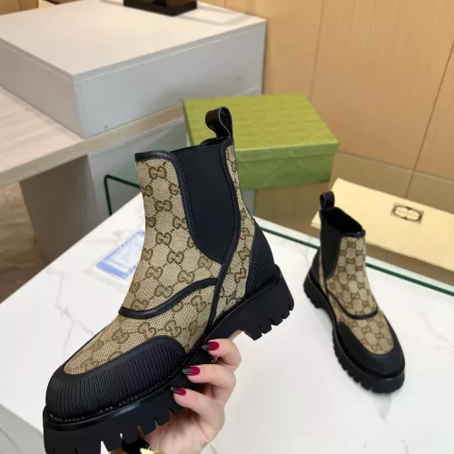 Replica Gucci Boots For Men #1367933 $98.00 USD for Wholesale