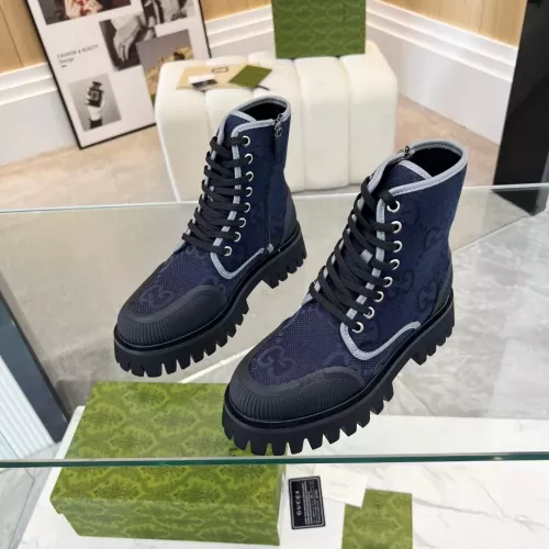 Replica Gucci Boots For Men #1367937 $98.00 USD for Wholesale