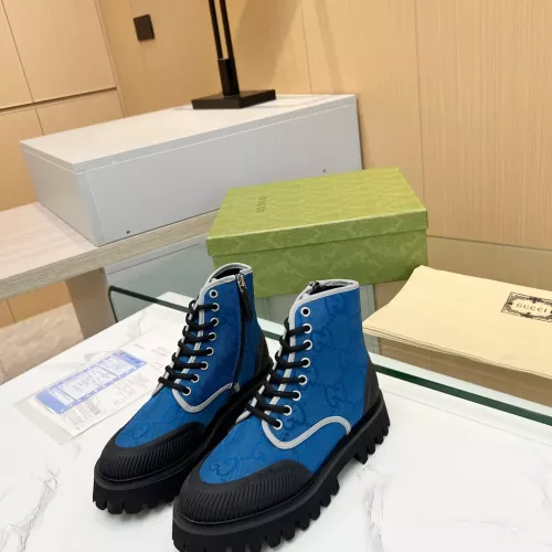 Replica Gucci Boots For Men #1367941 $98.00 USD for Wholesale