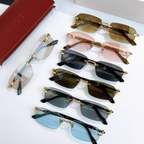 Replica Gucci AAA Quality Sunglasses #1368032 $60.00 USD for Wholesale