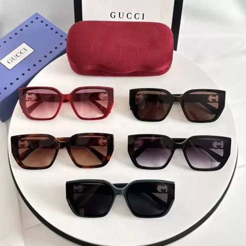 Replica Gucci AAA Quality Sunglasses #1368066 $60.00 USD for Wholesale