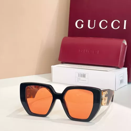 Cheap Gucci AAA Quality Sunglasses #1368085, $$64.00 USD On Gucci AAA Quality Sunglasses