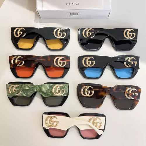 Replica Gucci AAA Quality Sunglasses #1368087 $64.00 USD for Wholesale