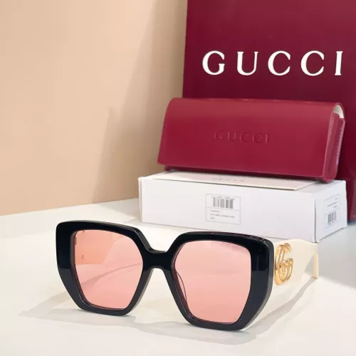 Cheap Gucci AAA Quality Sunglasses #1368088, $$64.00 USD On Gucci AAA Quality Sunglasses