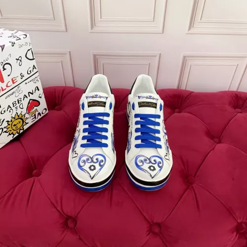 Replica Dolce & Gabbana D&G Casual Shoes For Women #1368122 $115.00 USD for Wholesale