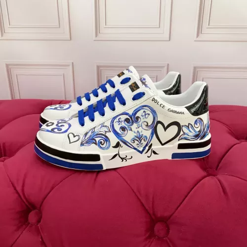 Replica Dolce & Gabbana D&G Casual Shoes For Women #1368122 $115.00 USD for Wholesale