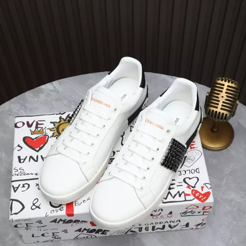 Replica Dolce & Gabbana D&G Casual Shoes For Women #1368140 $88.00 USD for Wholesale