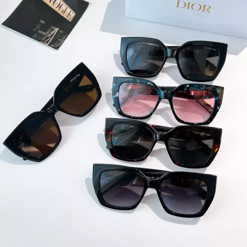 Replica Christian Dior AAA Quality Sunglasses #1368154 $60.00 USD for Wholesale