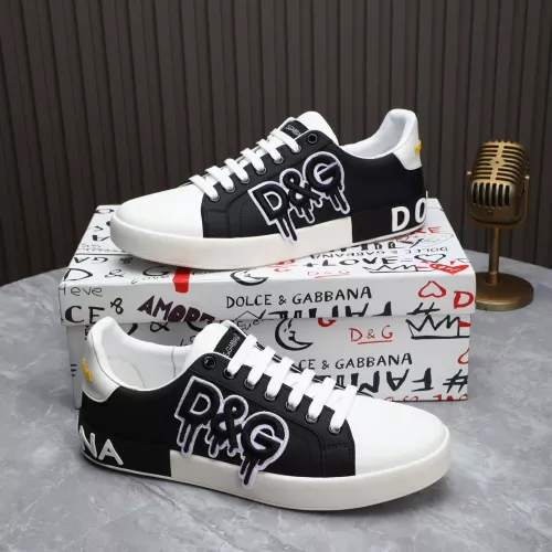 Replica Dolce & Gabbana D&G Casual Shoes For Women #1368165 $92.00 USD for Wholesale