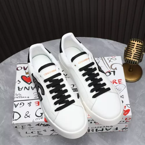 Replica Dolce & Gabbana D&G Casual Shoes For Women #1368167 $92.00 USD for Wholesale