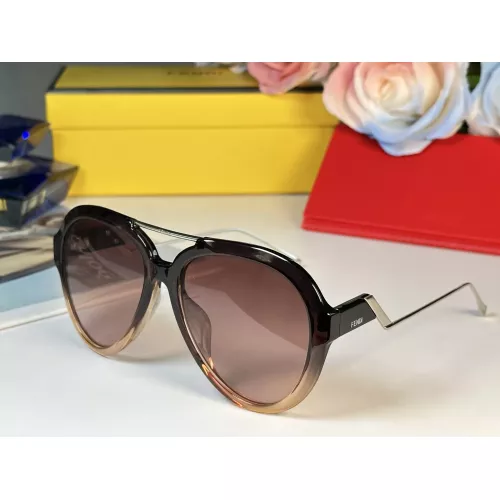 Cheap Fendi AAA Quality Sunglasses #1368199, $$64.00 USD On Fendi AAA Quality Sunglasses