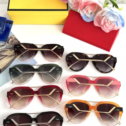 Replica Fendi AAA Quality Sunglasses #1368199 $64.00 USD for Wholesale