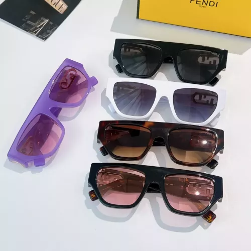 Replica Fendi AAA Quality Sunglasses #1368207 $48.00 USD for Wholesale