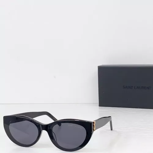 Cheap Yves Saint Laurent YSL AAA Quality Sunglasses #1368258, $$60.00 USD On Yves Saint Laurent YSL AAA Quality Sunglasses