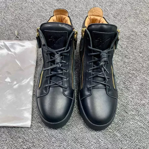 Replica Giuseppe Zanotti High Tops Shoes For Women #1368335 $98.00 USD for Wholesale