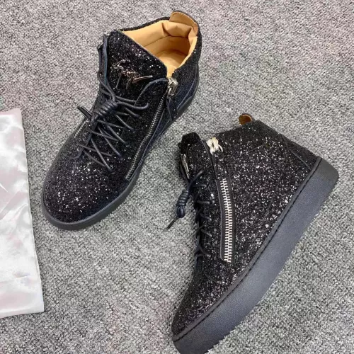 Cheap Giuseppe Zanotti High Tops Shoes For Women #1368337, $$98.00 USD On Giuseppe Zanotti High Tops Shoes