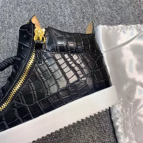 Replica Giuseppe Zanotti High Tops Shoes For Men #1368342 $102.00 USD for Wholesale