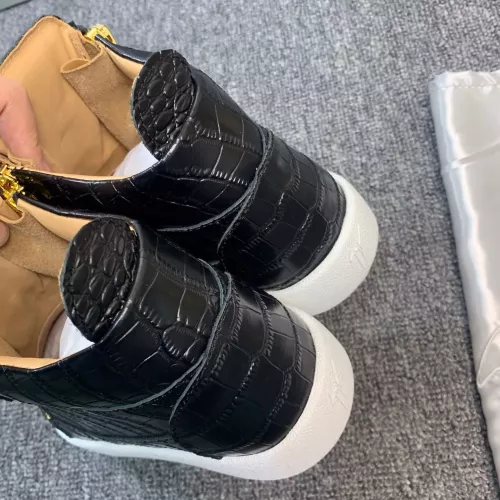 Replica Giuseppe Zanotti High Tops Shoes For Men #1368342 $102.00 USD for Wholesale