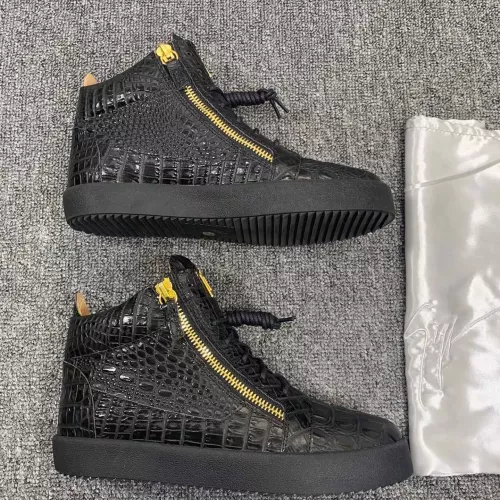 Replica Giuseppe Zanotti High Tops Shoes For Men #1368344 $102.00 USD for Wholesale