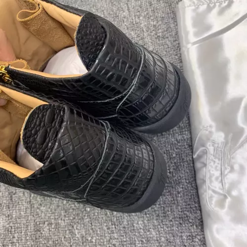 Replica Giuseppe Zanotti High Tops Shoes For Men #1368344 $102.00 USD for Wholesale