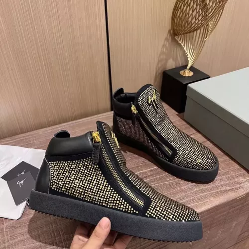 Replica Giuseppe Zanotti High Tops Shoes For Women #1368349 $105.00 USD for Wholesale