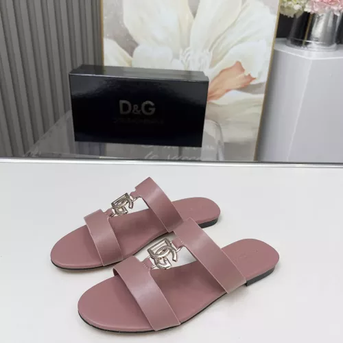 Cheap Dolce &amp; Gabbana D&amp;G Slippers For Women #1368525, $$85.00 USD On Dolce &amp; Gabbana D&amp;G Slippers