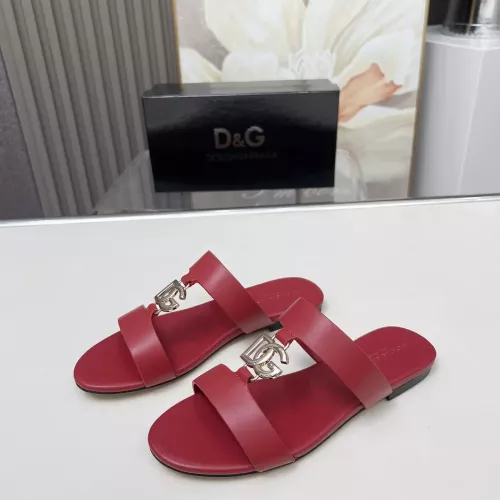 Cheap Dolce &amp; Gabbana D&amp;G Slippers For Women #1368531, $$85.00 USD On Dolce &amp; Gabbana D&amp;G Slippers