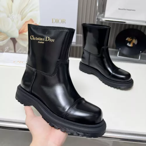 Replica Christian Dior Boots For Women #1368614 $115.00 USD for Wholesale