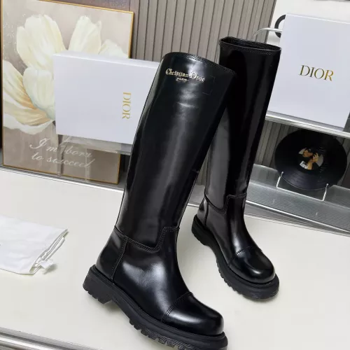 Replica Christian Dior Boots For Women #1368642 $155.00 USD for Wholesale