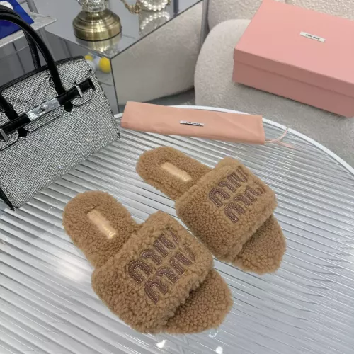 Cheap MIU MIU Slippers For Women #1368696, $$88.00 USD On MIU MIU Slippers