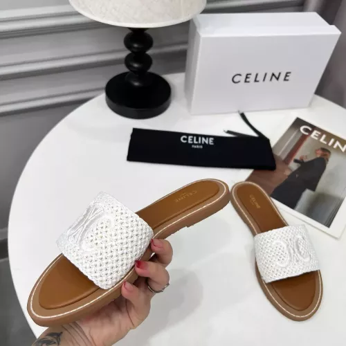 Replica Celine Slippers For Women #1368698 $76.00 USD for Wholesale