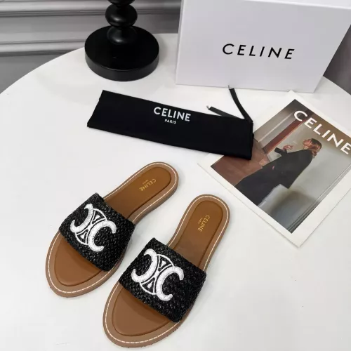 Replica Celine Slippers For Women #1368701 $76.00 USD for Wholesale
