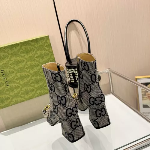 Replica Gucci Boots For Women #1368717 $100.00 USD for Wholesale