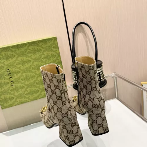 Replica Gucci Boots For Women #1368719 $100.00 USD for Wholesale