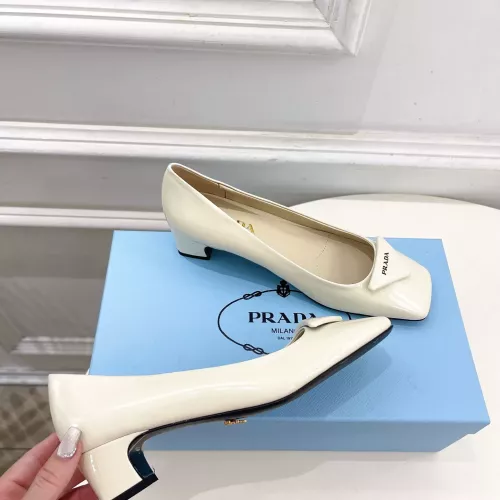 Replica Prada High-heeled Shoes For Women #1368723 $108.00 USD for Wholesale
