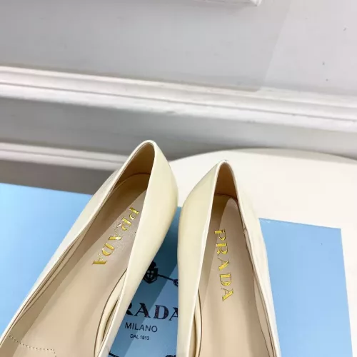 Replica Prada High-heeled Shoes For Women #1368723 $108.00 USD for Wholesale