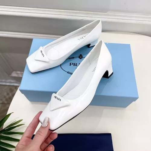 Cheap Prada High-heeled Shoes For Women #1368724, $$108.00 USD On Prada High-heeled Shoes