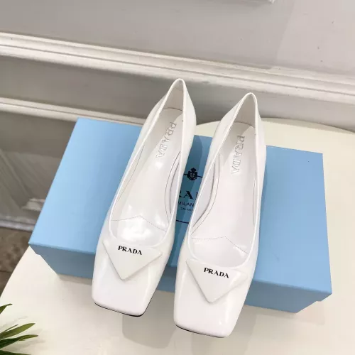 Replica Prada High-heeled Shoes For Women #1368724 $108.00 USD for Wholesale