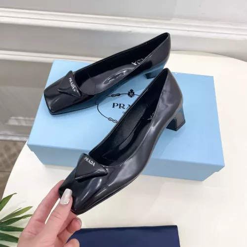 Cheap Prada High-heeled Shoes For Women #1368726, $$108.00 USD On Prada High-heeled Shoes