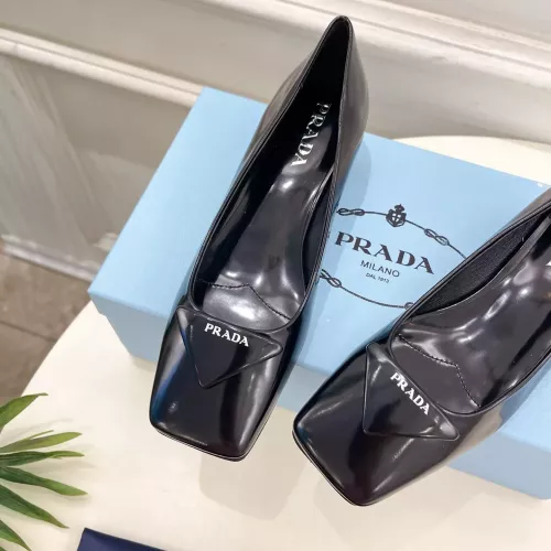 Replica Prada High-heeled Shoes For Women #1368726 $108.00 USD for Wholesale