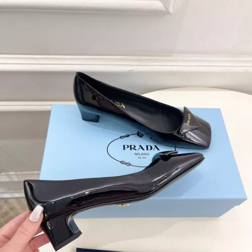Replica Prada High-heeled Shoes For Women #1368727 $108.00 USD for Wholesale