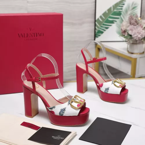 Replica Valentino Sandal For Women #1368734 $125.00 USD for Wholesale