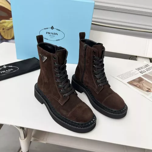 Replica Prada Boots For Women #1368741 $115.00 USD for Wholesale