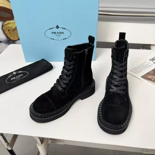 Replica Prada Boots For Women #1368742 $115.00 USD for Wholesale