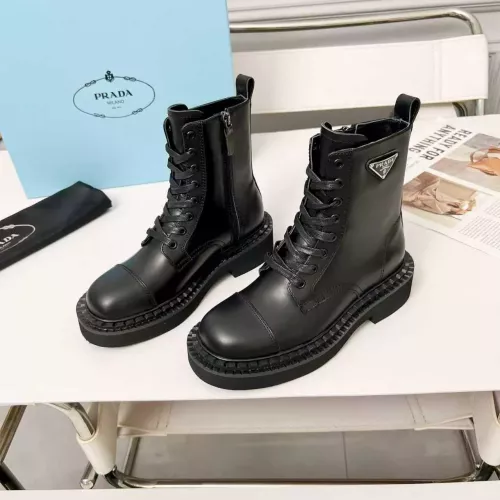 Replica Prada Boots For Women #1368743 $115.00 USD for Wholesale